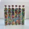Small Glass Test tube 48 pcs/lot 11*22*120mm 35ml Glass Bottles With Cork Crafts Tiny stash Jars wishing Glass Jar Bottle 3