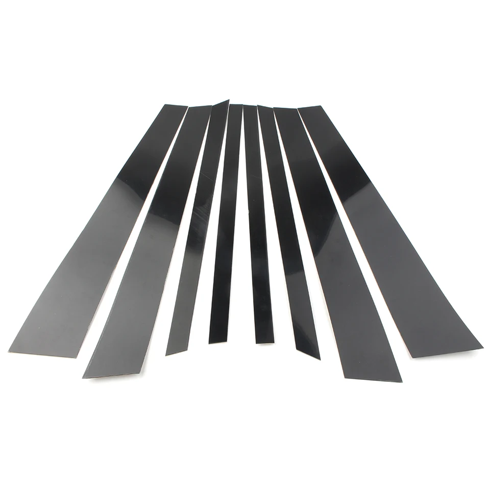 8X Side Window Door Pillar Posts Cover Trim For Hyundai Elantra Sedan 2017-2020