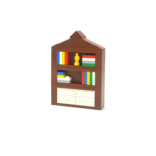 Gold Box Cityscape Building Blocks Kit - Creative DIY Educational Toy Set