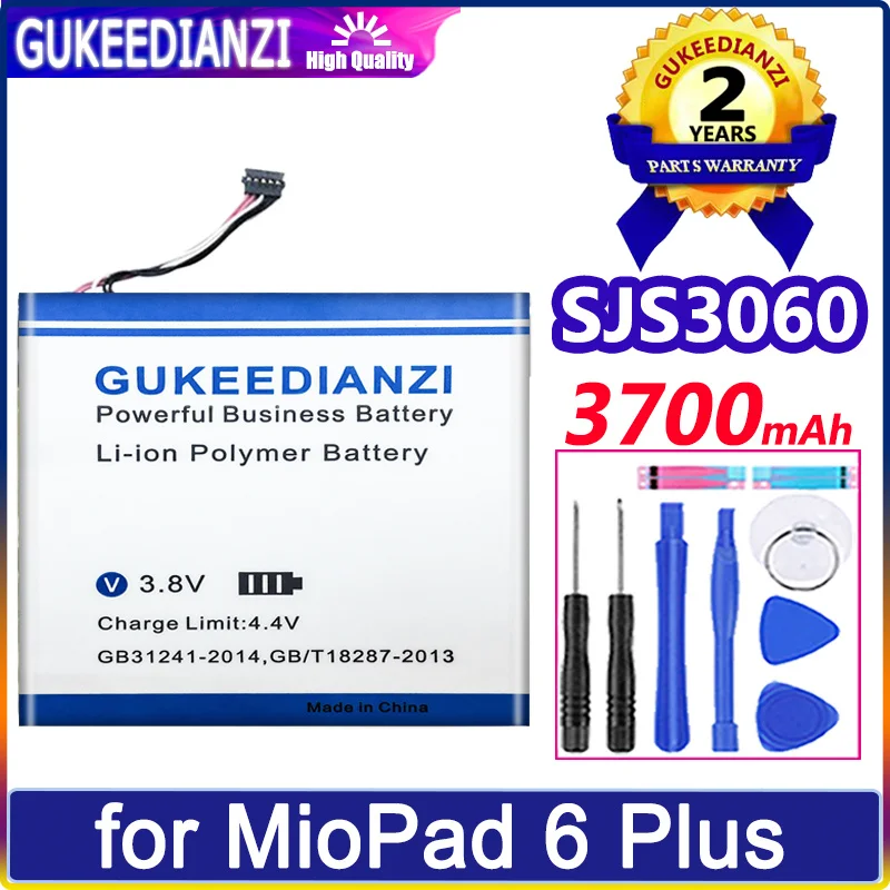 

Аккумулятор GUKEEDIANZI SJS3060 3700mah для MioPad 6 Plus 6 plus батареи