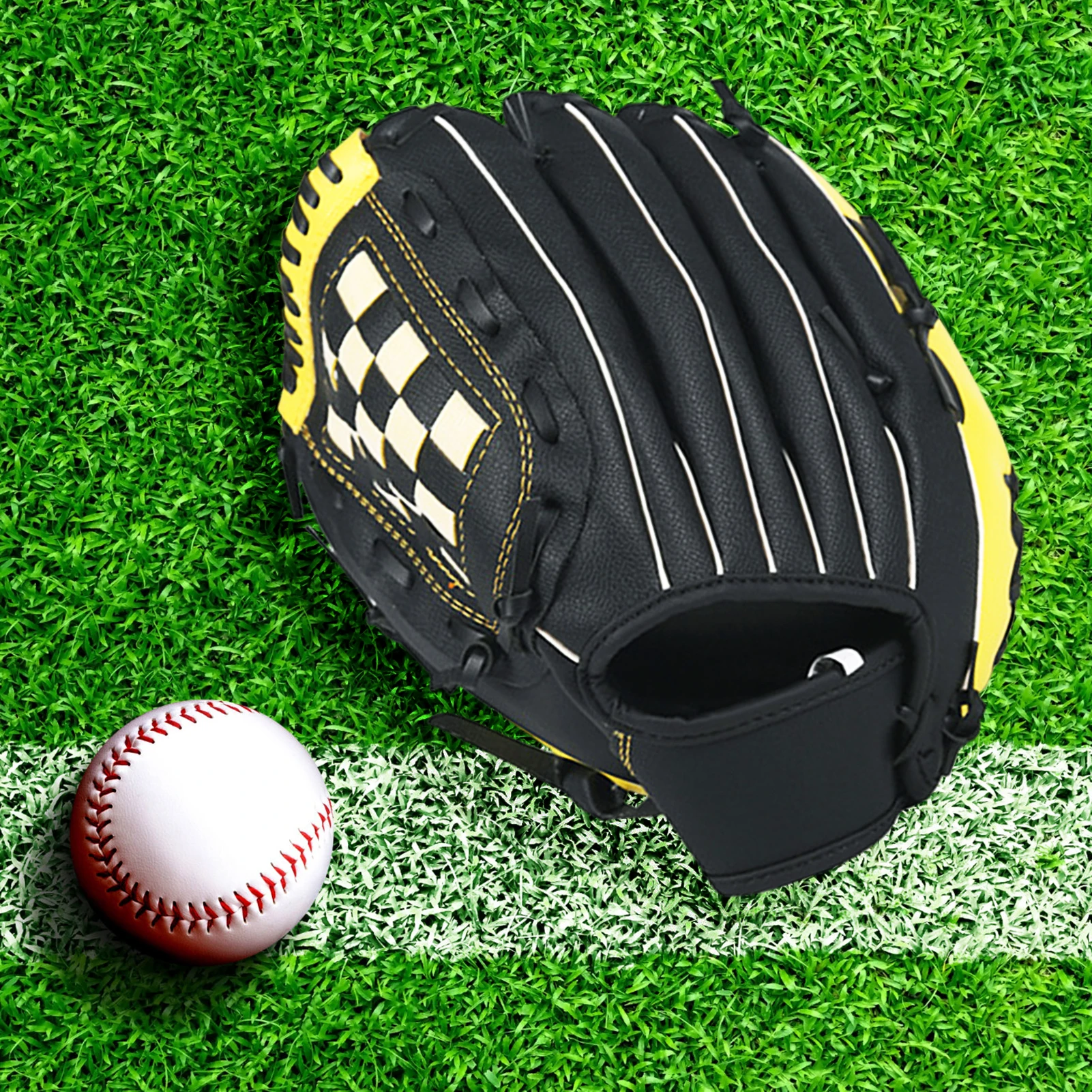 Outdoor Sport Baseball Glove PU Leather Batting Gloves Softball Practice Equipment Baseball Training Competition Glove For Kids