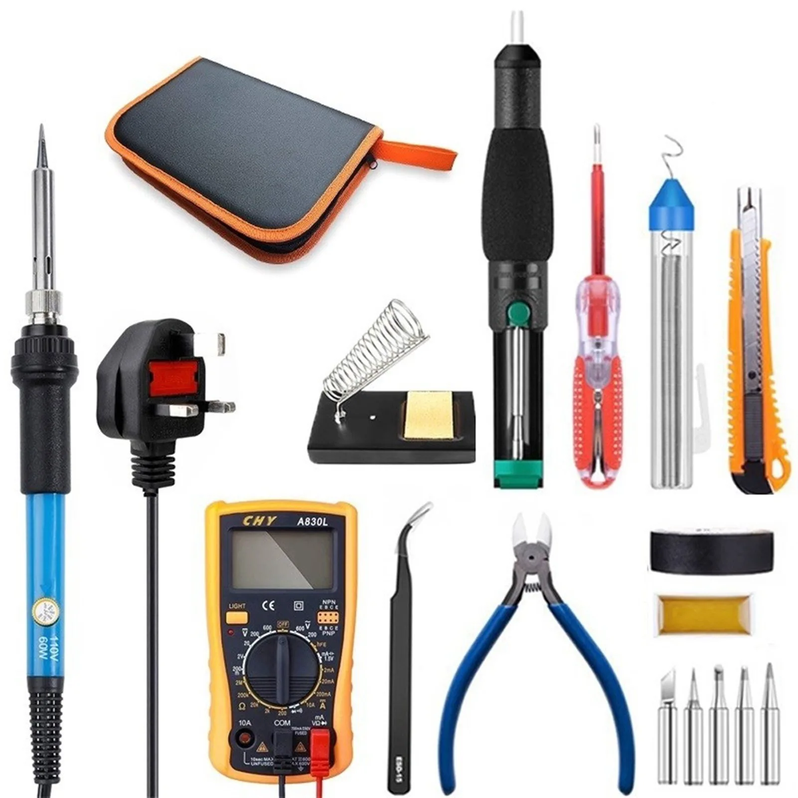 

Multifunctional Network Cable Pliers Screwdriver Set Network Crystal Head Network Cable Pliers Repair Pliers Repair Tool Set