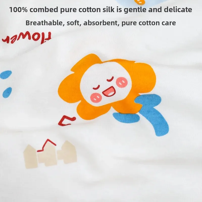 Pure Cotton Thin Newborn Swaddle Blanket Baby Wrap Necessary for Delivery Room Infant Wrapping Towel Comfortable Soft Fabric