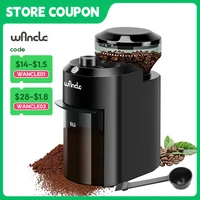 Wancle Electric Burr Coffee Grinder Adjustable Burr Mill Conical Coffee Bean Grinding with 28 Precise Grind Setting 220V/120V 1