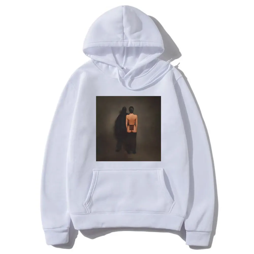 Rapper Kanye West Streetwear Concert Fans Merch Hoodie Vultures 1 New Album Mugshot Sweatshirt Male Hip Hop Oversized Hoodies