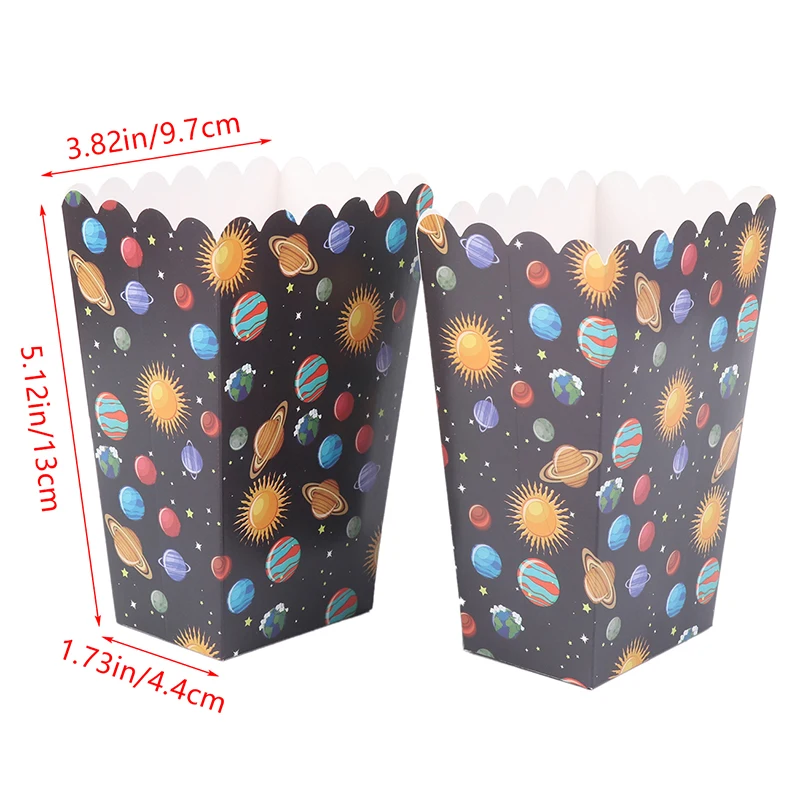 우주 갤럭시 팝콘 상자, 우주 테마 파티 용품, 생일 파티 호의 팝콘 간식 상자 장식, 6 개 Best5 우주 갤럭시 팝콘 상자, 우주 테마 파티 용품, 생일 파티 호의 팝콘 간식 상자 장식, 6 개 Best5