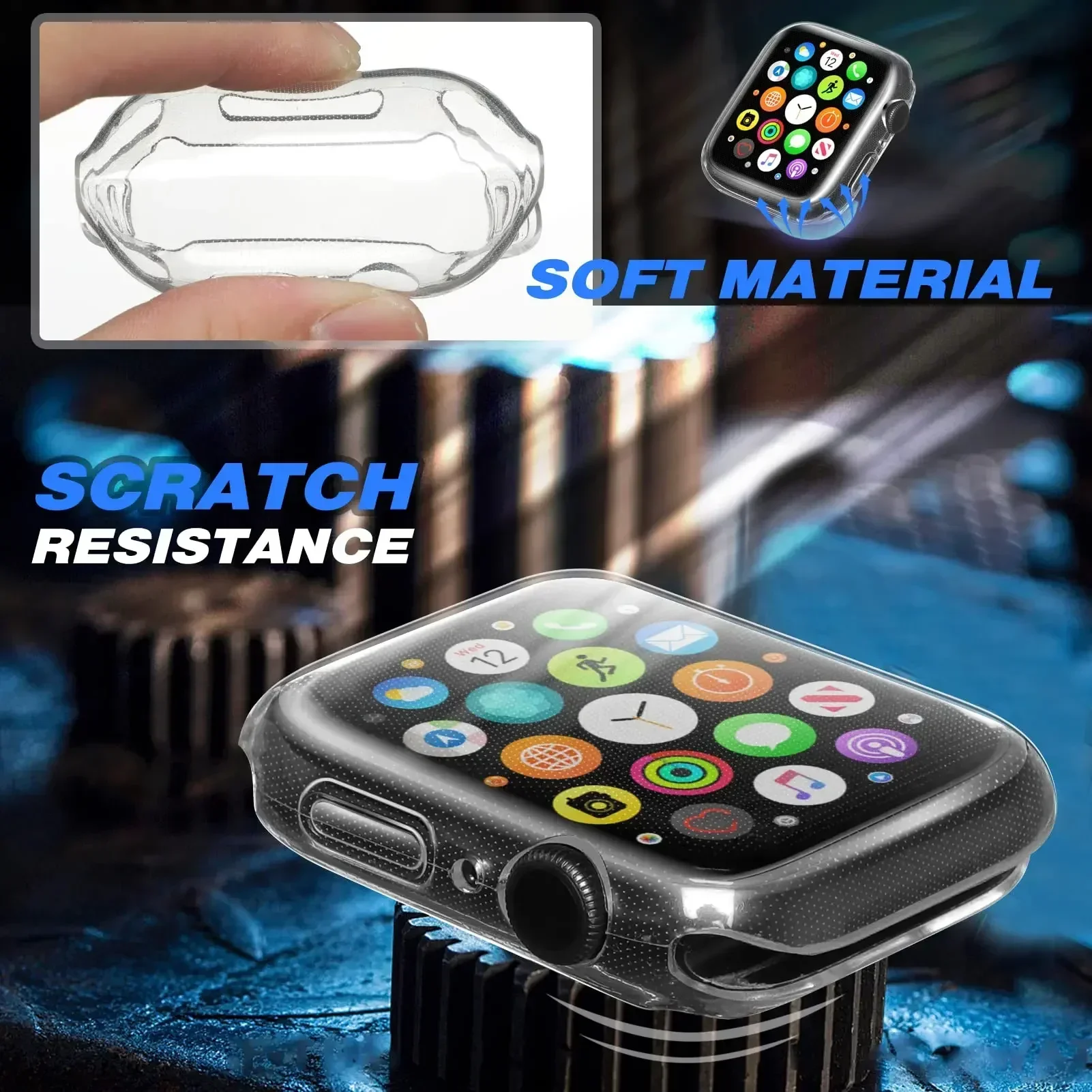 Silicone Bumper Screen Protector