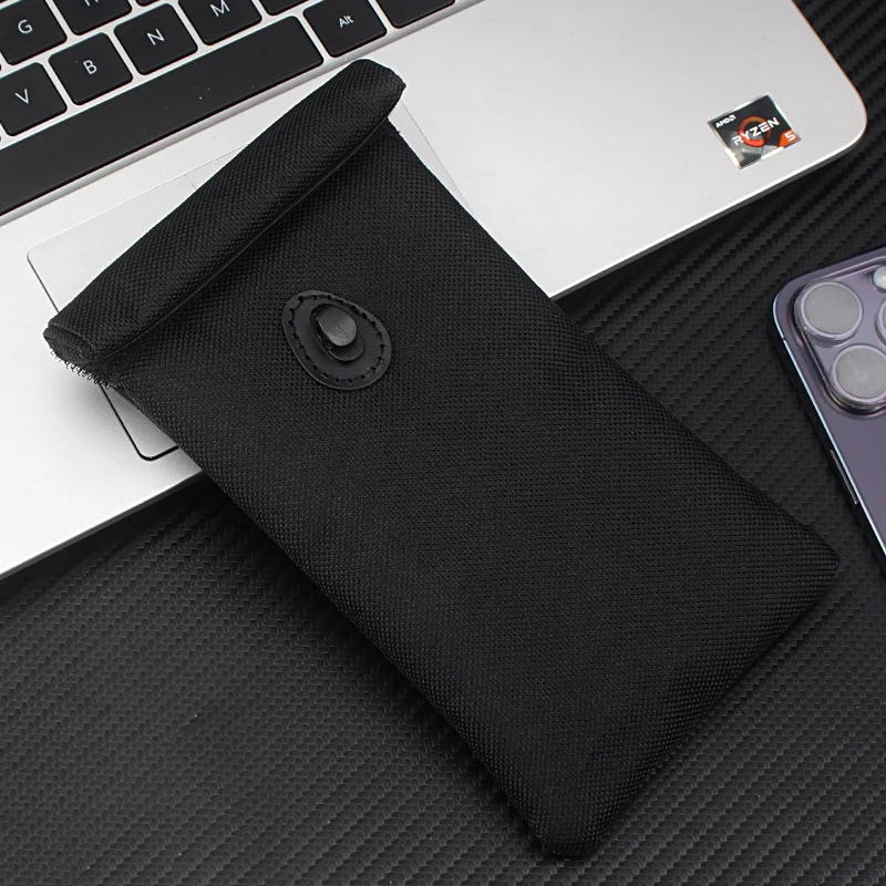 Enhanced Faraday Key Case Signal Blocking Bag