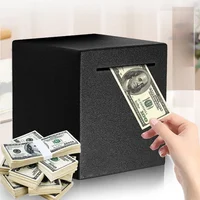 Customized Adult Piggy Bank Piggy Bank for Adults Must Break to Open Stainless Steel Piggy Bank-Metal Saving Box Large Capacity 1
