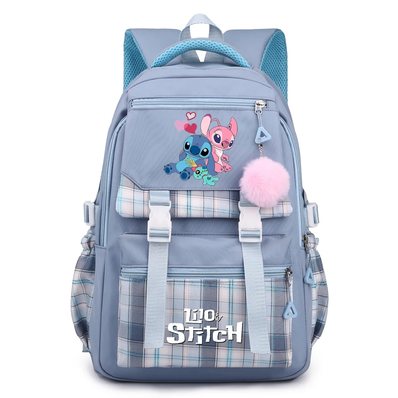 

Disney Lilo Stitch Backpack for Girl Boy Student Teenager Children Back to School Rucksack Women Cute Casual Bags Kids Gift Toy