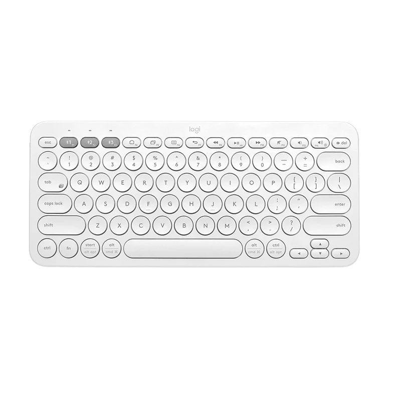 Tastiera Logitech K380 Tastiera Bluetooth wireless multi-dispositivo Tastiera portatile sottile per Windows MacOS Android IOS Chrome OS