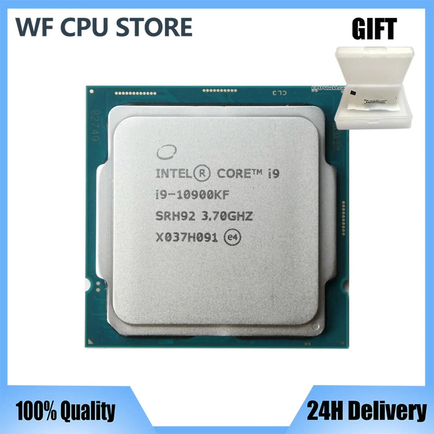 Brand New Intel I9 10900KF Desktop Gaming CPU OEM CHIP SOMENTE 10th Gen ...