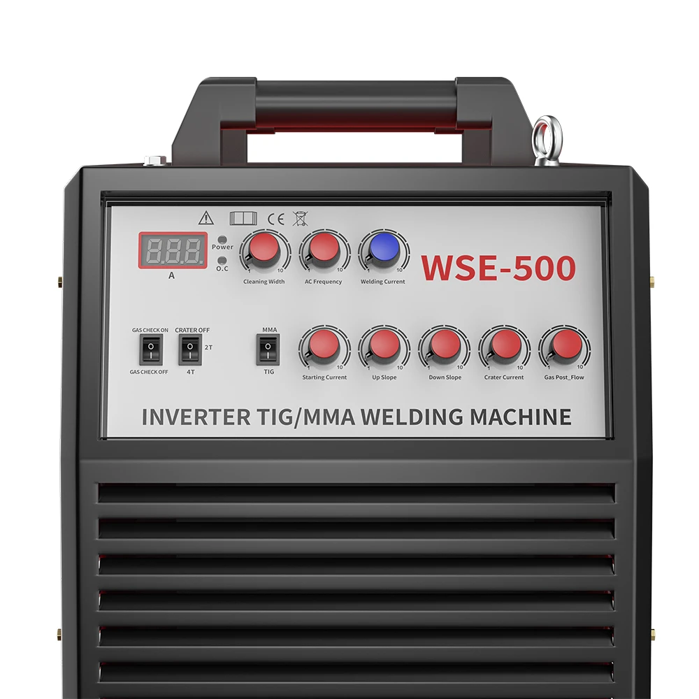 Hot Sale Tig Welder Inverter MMA Three Phase Arc Welder WSE-500 IGBT Argon Arc Welding Machine 6