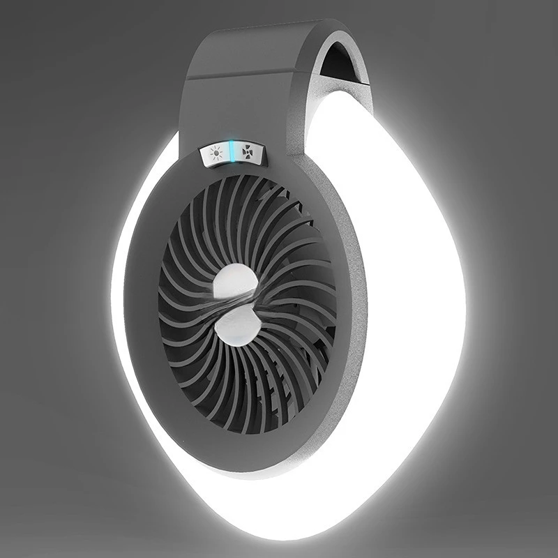 

USB Outdoor Lighting Electric Fan Portable Camping Tent Fan Lamp Hanging Tent Lamp Led Camping Light