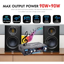 Woopker ak55/ak45 pro/ak380 amplificador de som bluetooth5.0 alta fidelidade amplificador