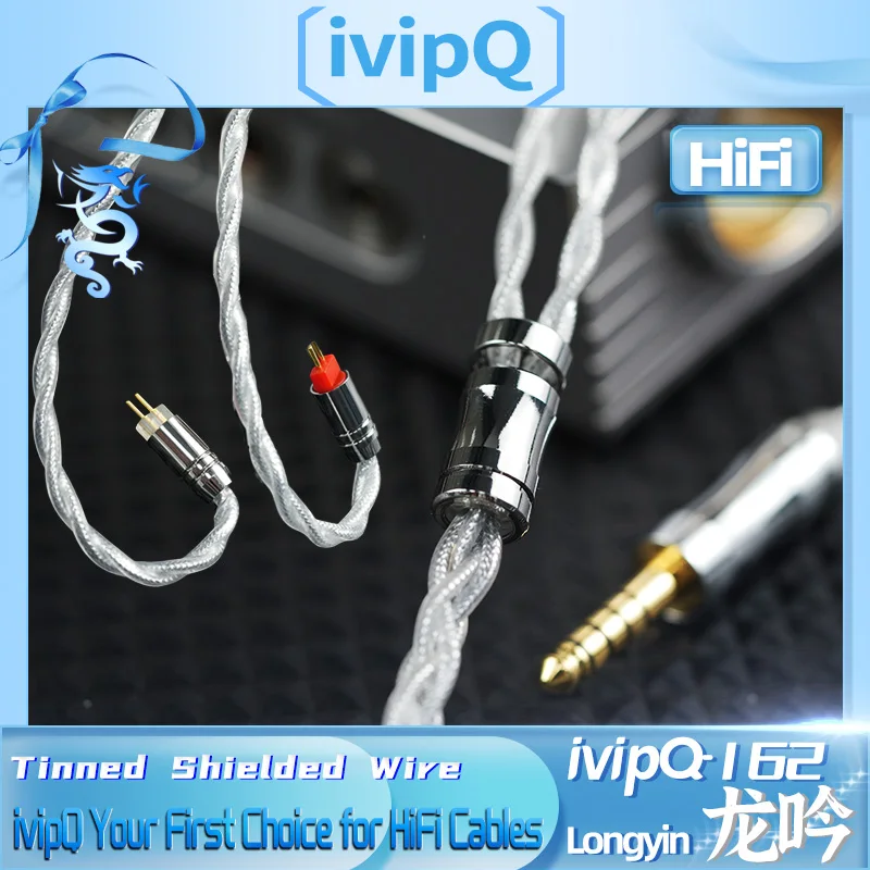 IPIPIPq-イヤホンケーブル、2.5/3.5/4.4mm、0.78、2ピン、mmcx