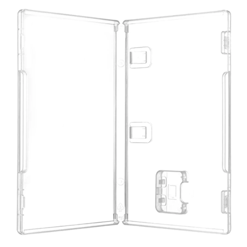 NEW Game Card Storage Case Box Transparent Cartridge Holder Shell For Switch NS With Book Holder For Inserted Cover