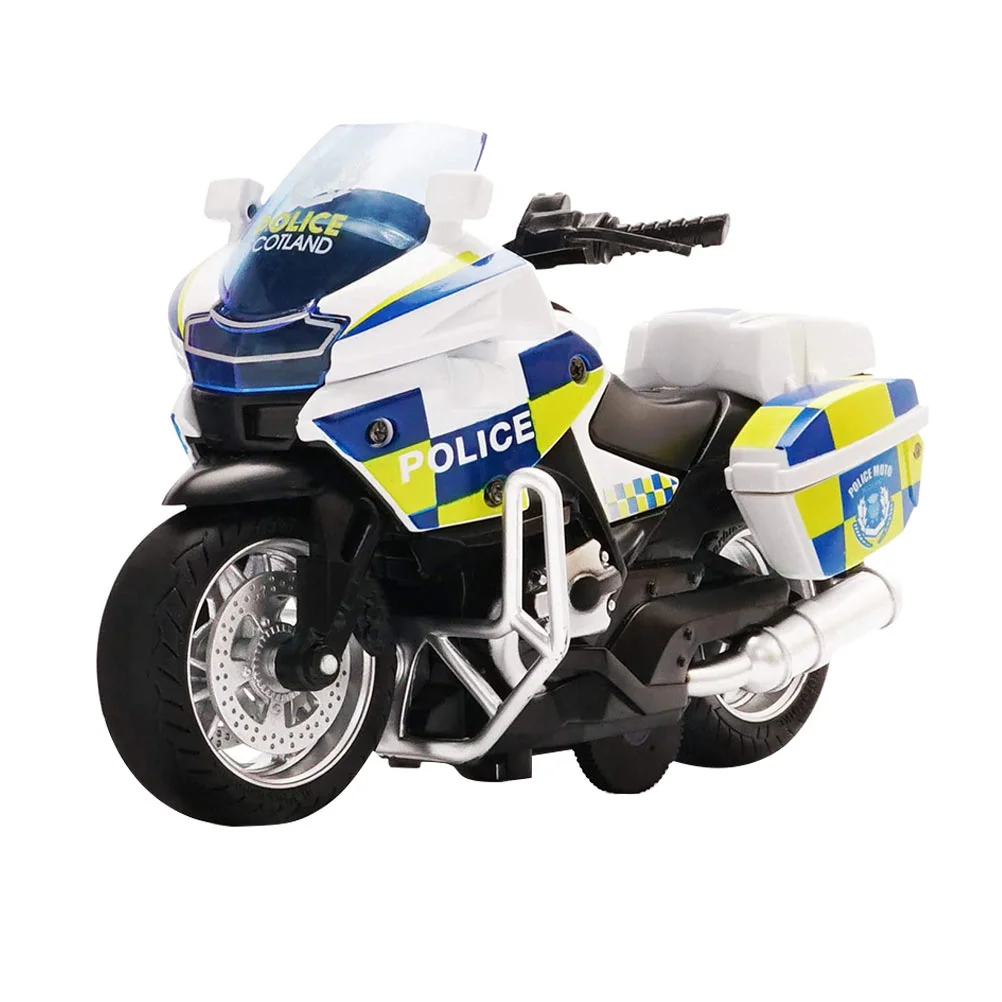 

Motorcycle Back Motorcycle Push And Go Vehicle Motorbike Model for Kids Boys Birthday Gifts