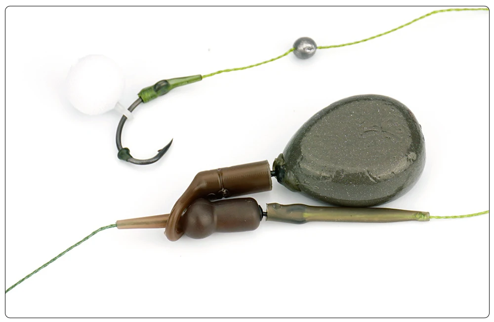 Hirisi 6set Karpfen Angeln Drop Off Run Ring Gummi Perlen Angeln Zubehör Für Karpfen Chod Hubschrauber Rigs Terminal Tackle – Detail 5