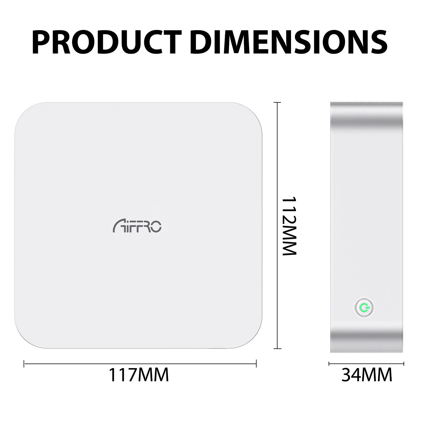 NAS 네트워크 스토리지 DIY 스토리지 서버, 개인 클라우드 Aifpro 빌드 M.2 소형 호스트 서버, 3.4GHz 4 코어 4 스레드, K100, 256GB
