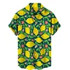 New 3D Fruits Pineapple Printing Shirts For Women Children Fashion Funny Short Shirts Summer Hawaiian Shirts & Blouses Men Tops 3