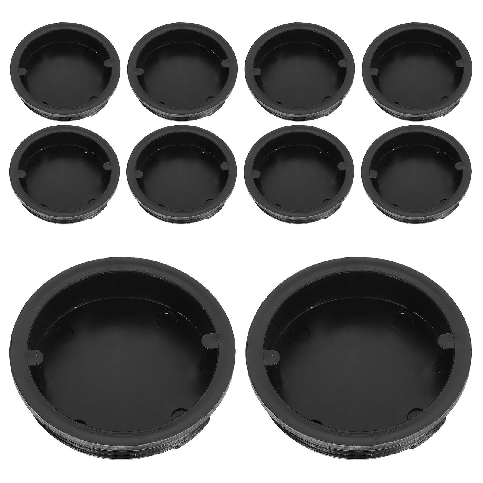 

10 Pcs Plastic Bucket Lid Oil Drum Plug Water Barrel Caps Sealing Plugs Small Lids Bung