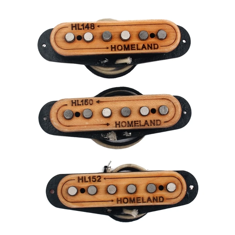 

3 шт. HL148/HL150/HL152 набор звукоснимателей с одной катушкой для шеи, средний мост, гитара, музыкальный инструмент, аксессуар,