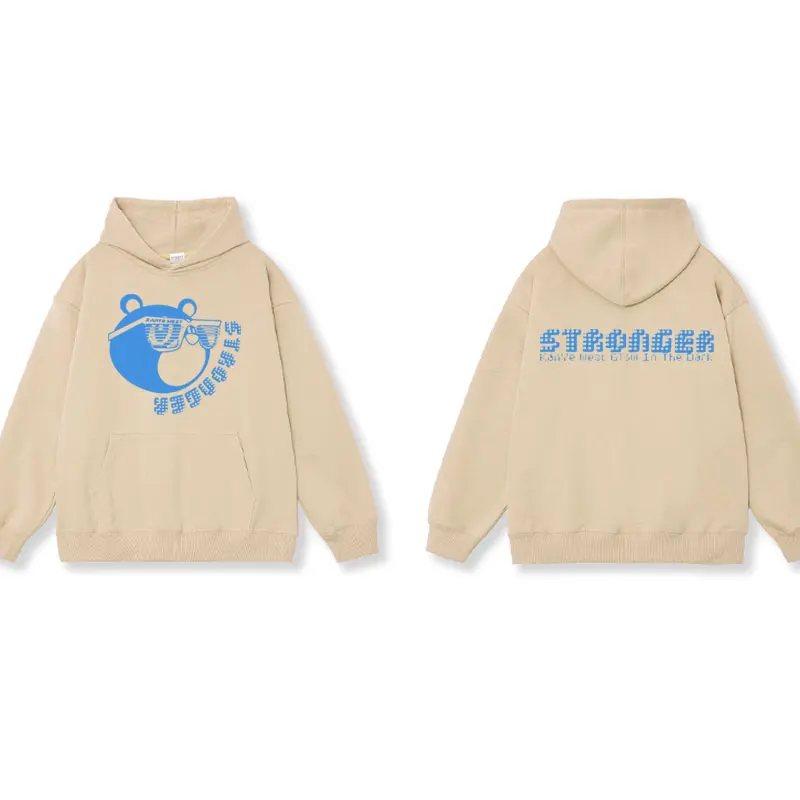 Rapper Kanye West Graduation 2024 Vintage Hoodie Oversized Sweatshirts Men's Women's Clothes Fashion Trend Hip Hop Hoodey Male