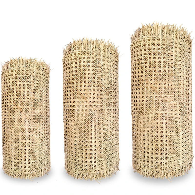 Natural Indonesian Real Rattan Wicker Cane bing Roll Furniture Chair