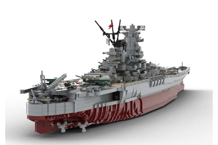Конструктор MOC детский маленький, игрушка-подводная лодка IJN Daiwa Marine, подарок на день рождения для мальчиков