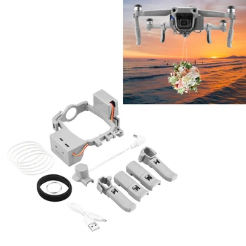 Drone Airdrop Servo System Kit con carrello di atterraggio giocattoli regalo consegna aerea per DJI Mavic Air 2/Air 2S accessori per droni