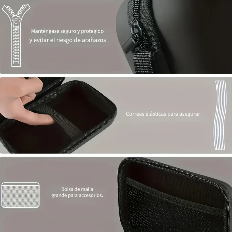Handheld Game Console Carrying Case Protective Travel Retro Mini Player Box For Charging Cable Earpods Batteries game console case
