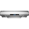 Hauslane | Chef Series 30” C400 Range Hood Slim Under Cabinet Kitchen Extractor - Stainless Steel Design with Self Cleaning 1