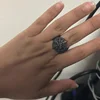 FF15 Final Fantasy XV Ring of the Lucii Opening Black Rings for Men Women Noctis Lucis Caelum Metal Rings Fans Cosplay Jewelry 5
