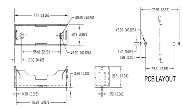 Neue DIY ABS 18650 Power Bank Fällen 1X 2X 3X 4X 18650 Batterie Halter Lagerung Box Fall 1 2 3 4 Slot Batterien Container Hard Pin – Detail 2
