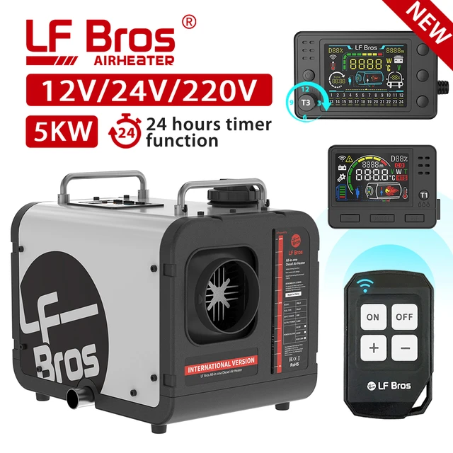 LF Bros Kraftstoffpumpe 12V 28ml für 3kW Heizung - DS-Cars