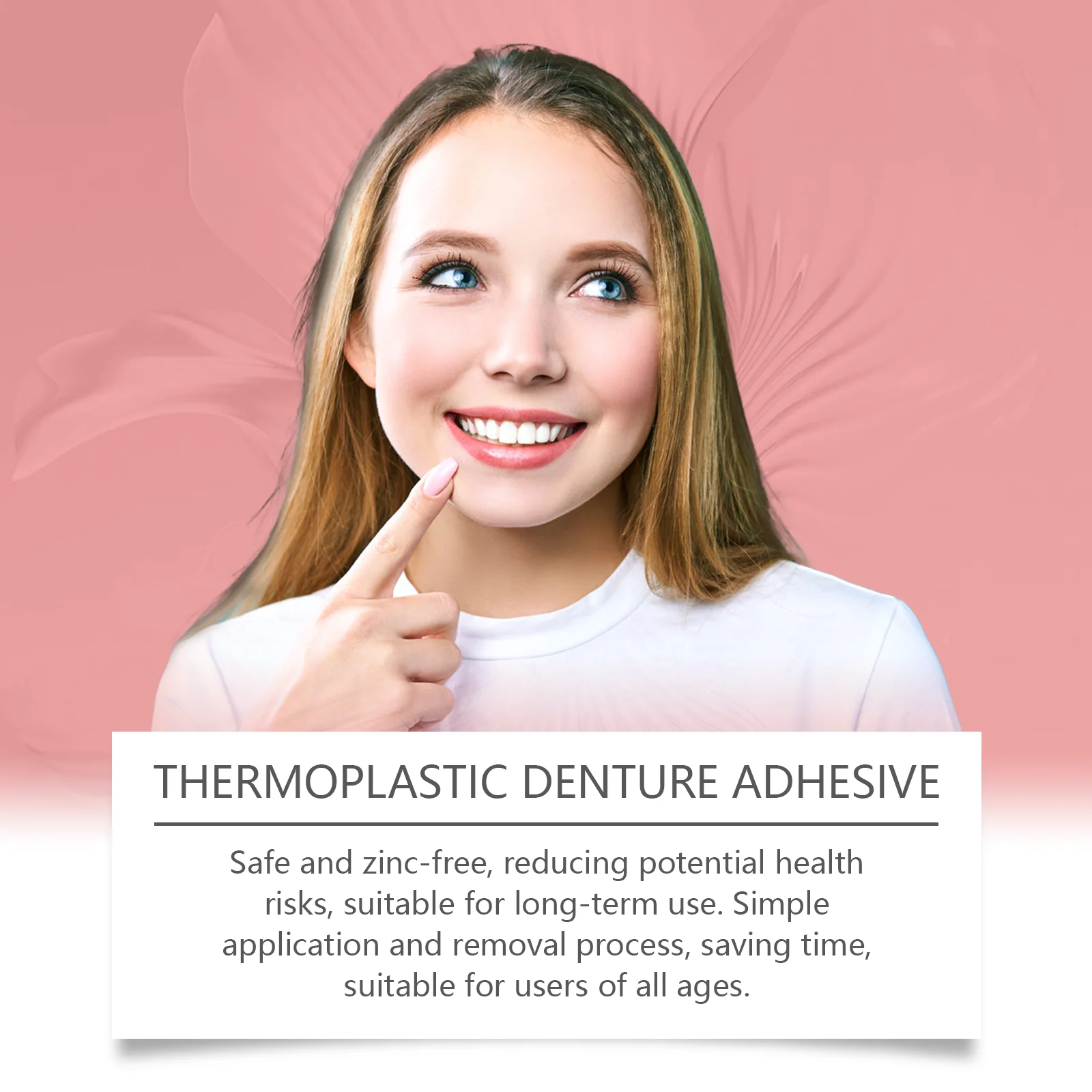 Comfort Denture Adhesives Glue Teeth Care Thermoplastic Denture Silicone Reline Kit Adhesive Cushion Friction Fixed Dentures