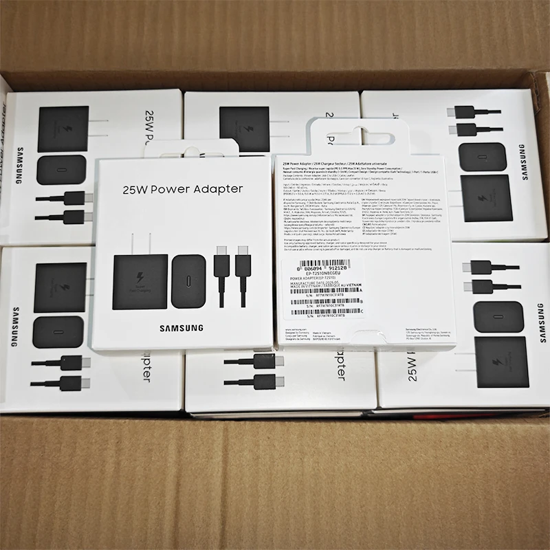 Original Samsung 25W 15W Super Fast Charger Power Adapter Type C Galaxy A26 A16 A06 A52s A15 A14 A24 A34 A13 A73 A33 A32 A42