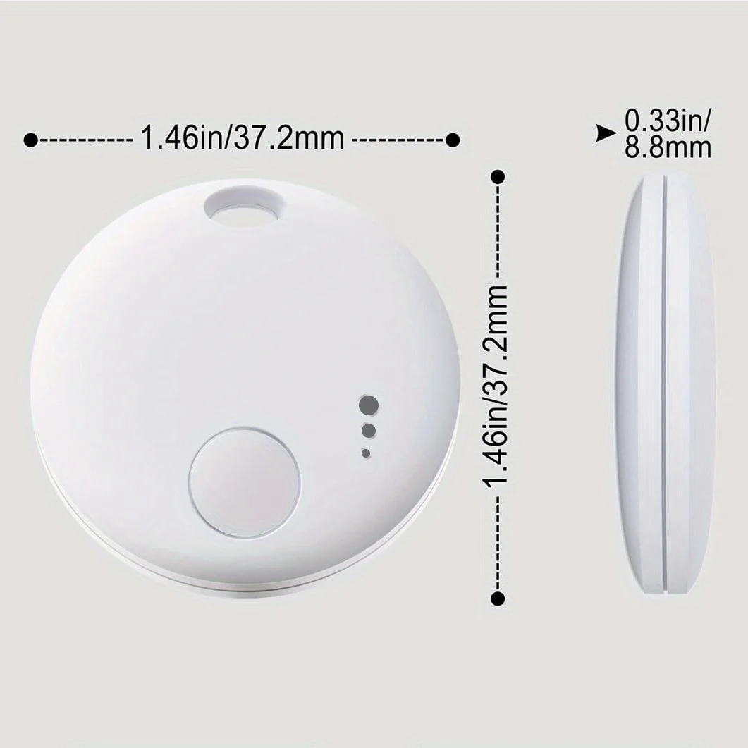 Smart tags, luggage trackers. For Apple Find My (iOS Only), Item Locator for Keys, Luggage, Backpack, Wallet, Pets, 2-Pack