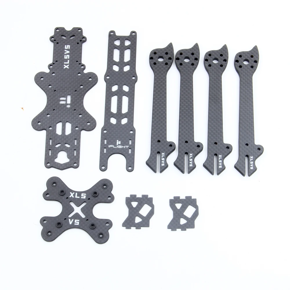 Pièces détachées drone XL5 V5.1 - Bras, plaque carbone, remplacement