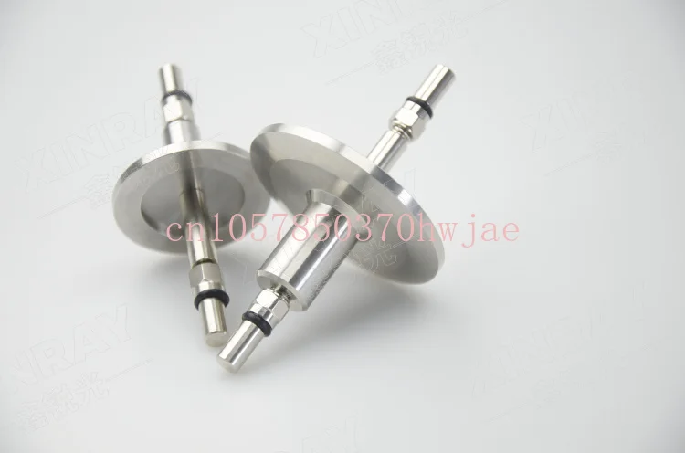 

KF25, вакуумный фланец, Проходная способность KF40, сверхвысокий вакуумный волоконно-оптический проходной фланец M12, вакуумный фланец KF16