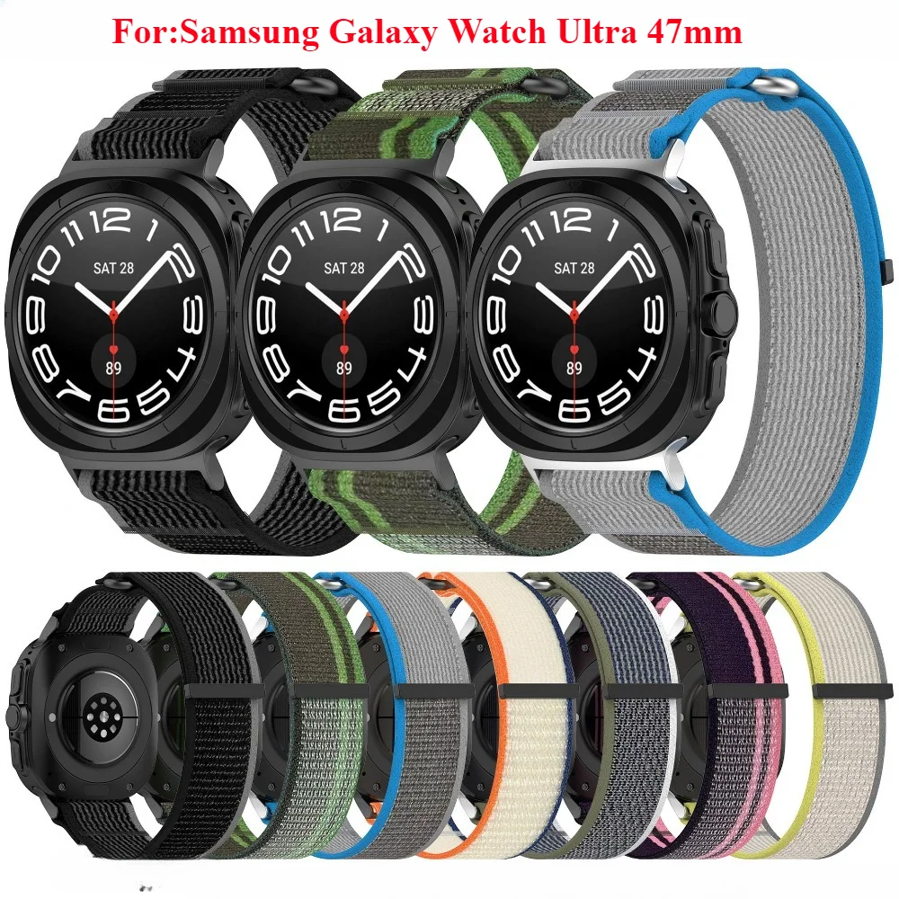 

Ремешок нейлоновый для Samsung Galaxy Watch Ultra 47 мм