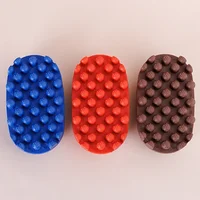 Éponge professionnelle pour cheveux bouclés, brosse torsadée magique, bobine africaine ondulée, Dreadlock, brosse à cheveux naturelle, outil de coiffure Afro pour Salon de coiffure 6