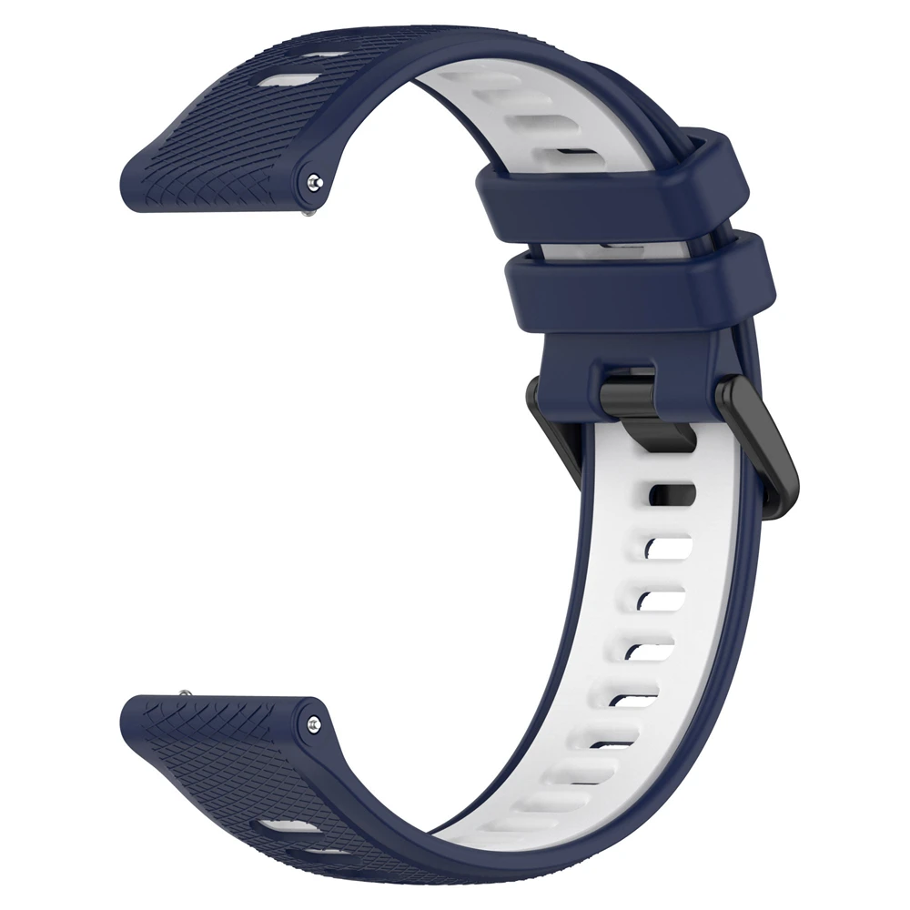 Silicone Sport Strap - Versatile Replacement Band, 20mm/22mm