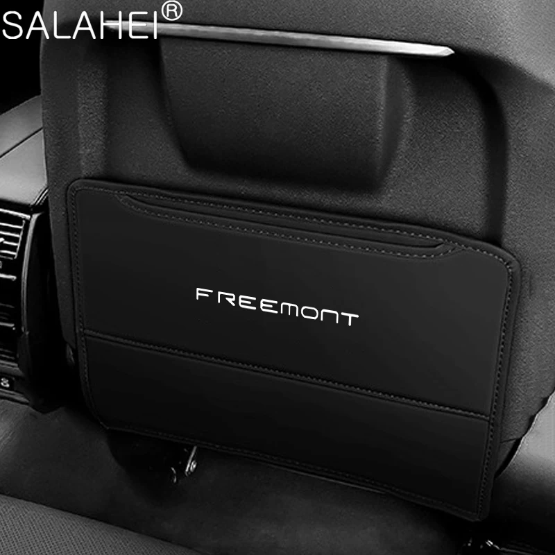 카시트 등받이 발차기 방지 패드 보호대 커버, 피아트 푼토 500 Abarth Tipo Stilo Palio Bravo Doblo Panda Ducato Fiorino Freemont