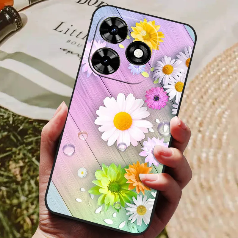 Luxury Silicon Phone Case - Protective Back Cover for Tecno Spark 20 Series