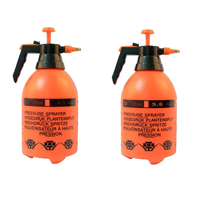 2L/3L Kézi Nyomású Trigger Permetező Palack Állítható Fúvóka Fej Kertész Műtrágyák Légkompressziós Szivattyú Spray -Palack