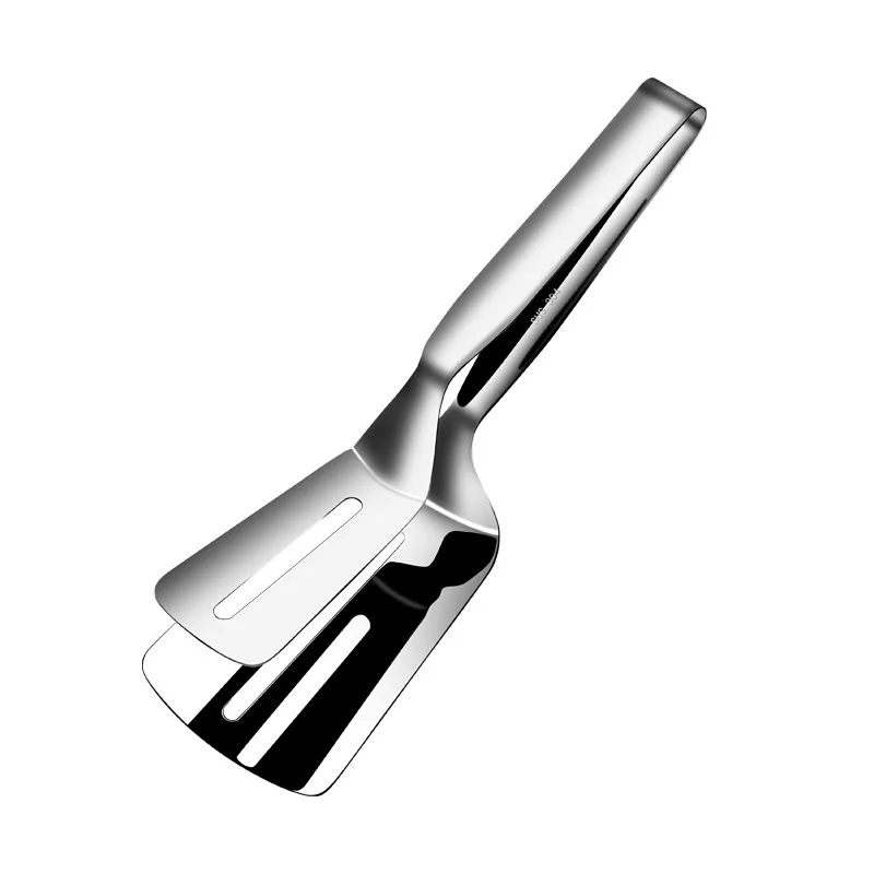 Stainless Steel Handle Kitchen Tongs Bread Meat Salad Clamp Clip Frying Spatula Home Cooking Utensils Kitchen 1PCS food tongs