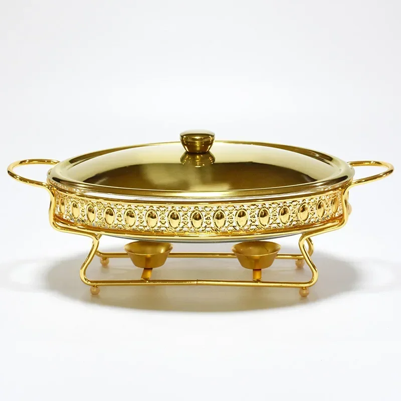 Stainless Steel Food Warmer Buffet Chafing Dish Serving Dish hot pot