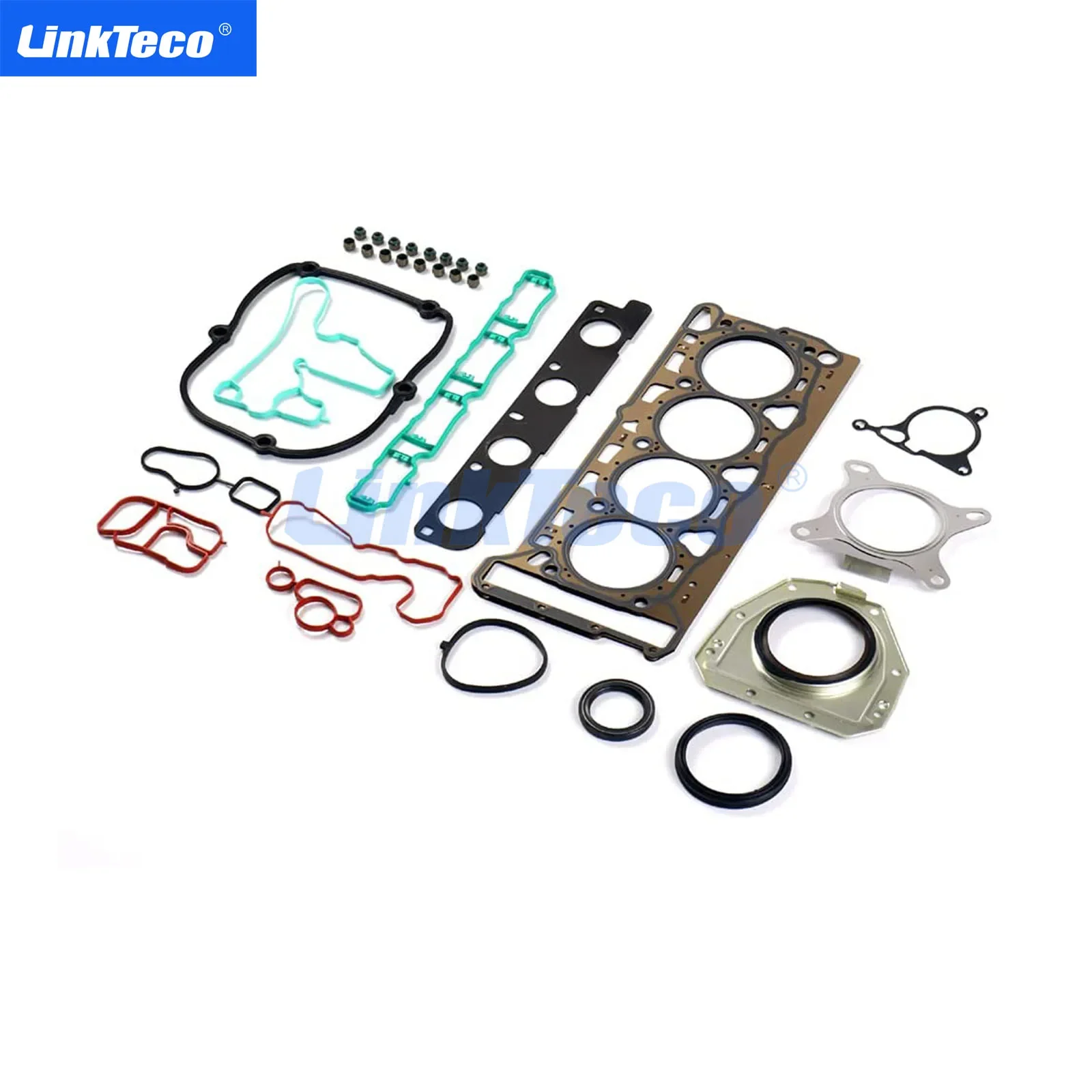 

Engine Head Gasket Set Car Rebuild Overhaul Kit For Volkswagen Tiguan Jetta Golf Audi A4 A5 A6 Q3 Q5 Seat 1.8 2.0 L l4 GAS DOHC